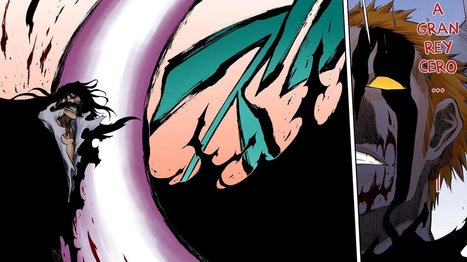 Ichigo's Gran Rey Cero in the Bleach manga (Image via Shueisha)